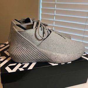 SZ 10 Men's Jordan Why Not Zero.1 Low Grey EUC